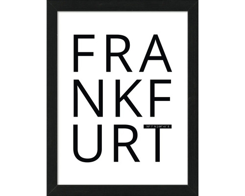 Photo encadrée Frankfurt XV 33x43 cm