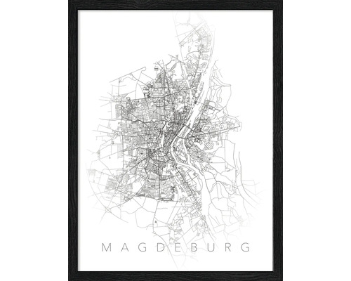 Photo encadrée Magdeburg XIX 33x43 cm