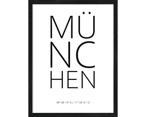 Photo encadrée München XXII 33x43 cm