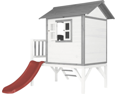 Maisonnette avec toboggan pour l''extérieur