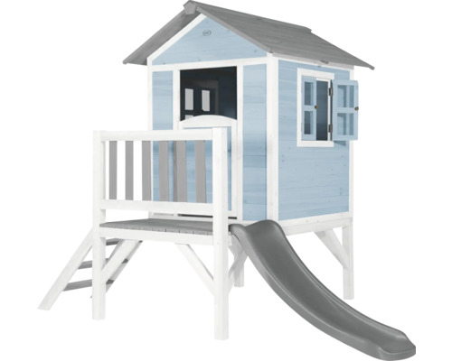 Maisonnette avec toboggan pour le jardin