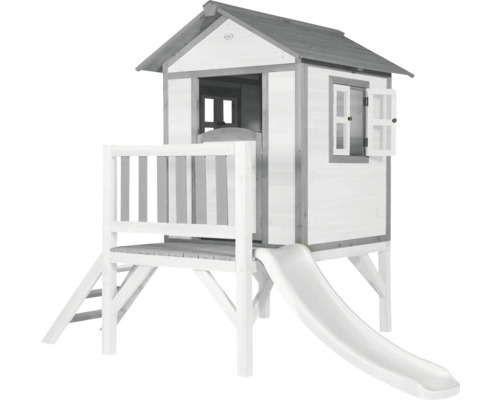 Spielhaus mit Rutsche für den Aussenbereich