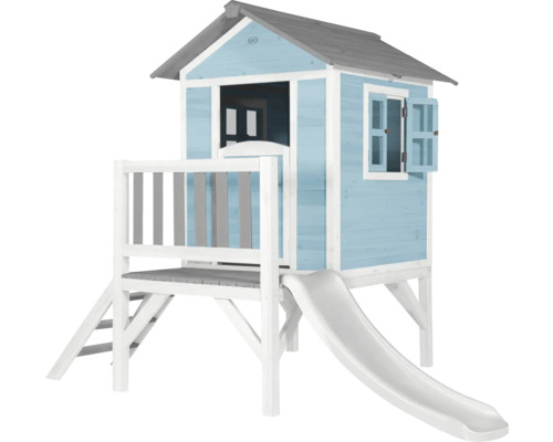 Maisonnette avec toboggan pour le jardin