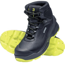 S3 Sicherheitsstiefel Uvex schwarz/lime Gr. 44, W11