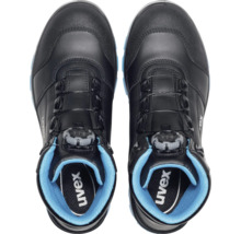 Bottes de sécurité S3 Uvex BOA fermeture tournante noir pointure 41