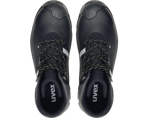 Paire de chaussures de sécurité Uvex vue de dessus