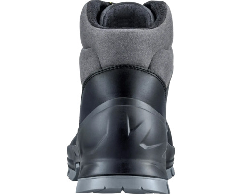 Vue arrière d''une chaussure de sécurité