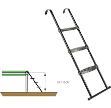 EXIT Trampolin Leiter Rahmenhöhe 95-110 cm schwarz-thumb-1