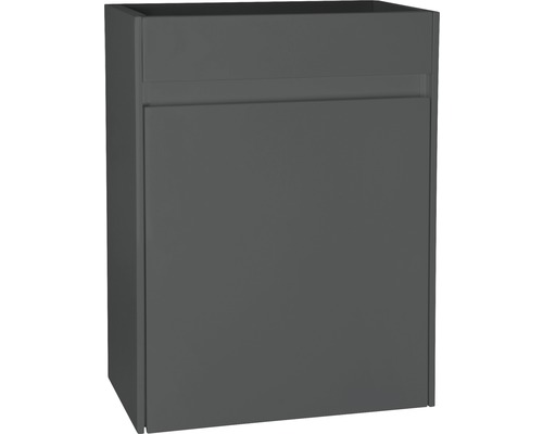 Meuble sous-vasque Differnz HURA L couleur de façade anthracite 39,5 x 52 x 21,5 cm-0