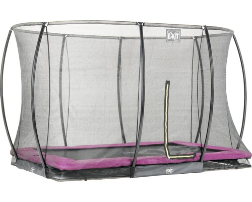 Trampoline rectangulaire avec filet de sécurité