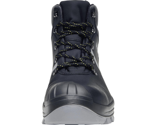 Chaussure de sécurité noire à lacets