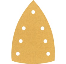 Papier abrasif triangulaire avec trous pour ponceuse triangulaire