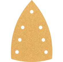 Papier abrasif triangulaire avec trous pour les travaux de ponçage