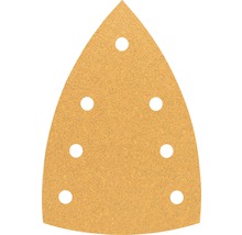 Papier abrasif triangulaire avec trous