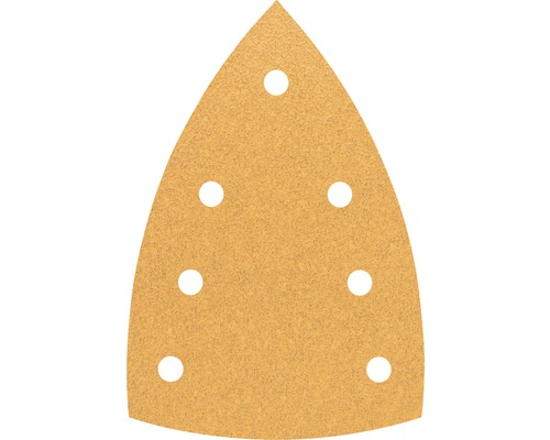 Papier abrasif triangulaire avec trous