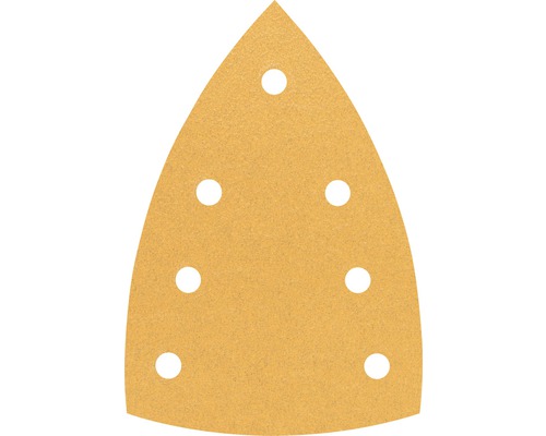 Papier abrasif triangulaire avec trous