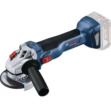 Bosch Akku-Winkelschleifer mit Griff und Schleifscheibe