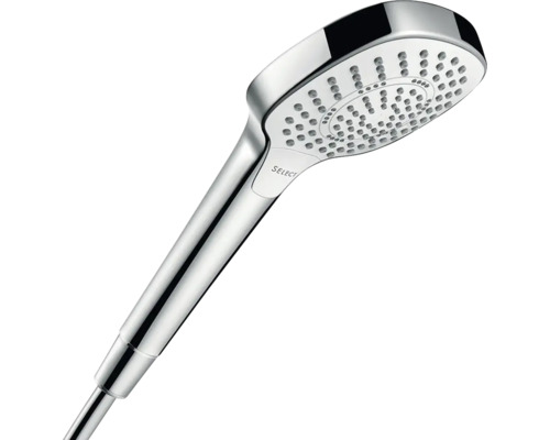 Handbrause hansgrohe Croma Select E Multi eco 210 x 108 mm weiß chrom 26811400 Handbrause mit Select-Funktion für Badezimmer
