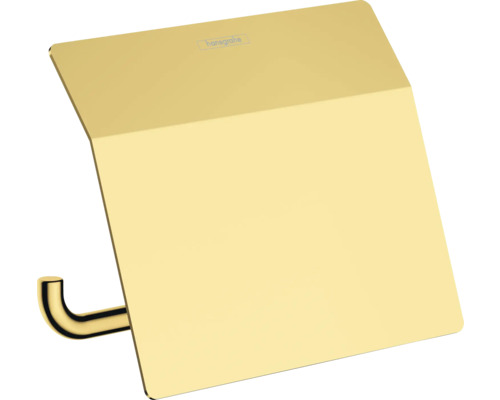 Dérouleur papier toilette hansgrohe AddStoris polished gold optic brillant 41753990
