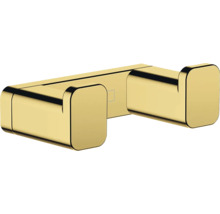Handtuchhaken hansgrohe AddStoris 2-fach gold glänzend 41755990