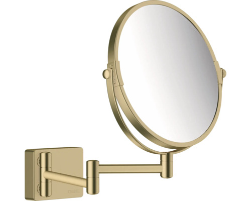 Miroir de maquillage hansgrohe AddStoris x3 brushed bronze 41791140