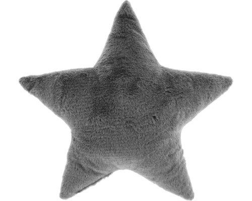 Coussin décoratif Star dark grey 44x44 cm