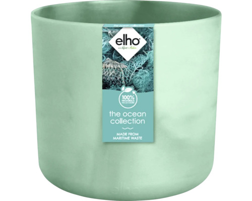 Pot de fleurs pot pour plantes Elho The Ocean Collection plastique 18,3 x 18,3 x 16,7 cm vert Pot de fleurs pot pour plantes Elho The Ocean Collection plastique 18,3 x 18,3 x 16,7 cm vert