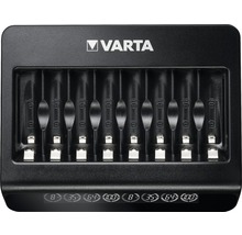 Chargeur Varta LCD Multi Charger+ pour piles AA + AAA Affichage à LED Détection de cellules défectueuses Utilisation universelle sur 110 - 240 volts-thumb-1