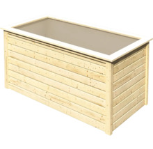 Jardinière en bois pour le jardin