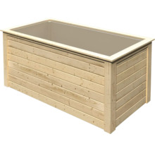 Hochbeet aus Holz für den Garten oder die Terrasse