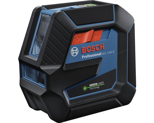Laser à lignes croisées Bosch Professional GCL 2-50 G avec trépied BT 150
