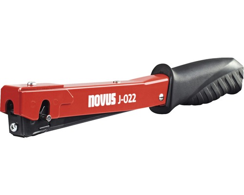 Agrafeuse Novus J-022 robuste pour agrafes à fil fin de 4 à 6 mm