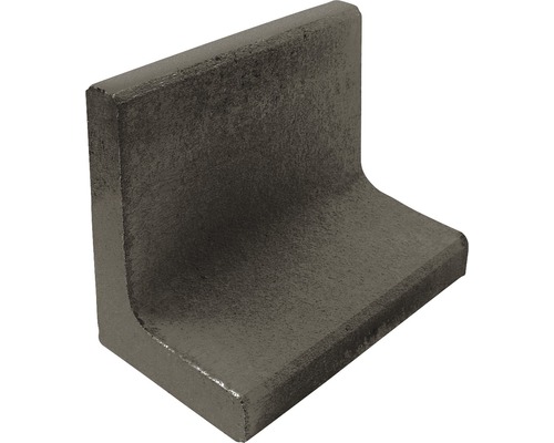 L-Stein Winkelstein anthrazit 50 cm x 7 cm x 40 cm = Fußtiefe 30 cm L-Stein Winkelstein anthrazit 50 cm x 7 cm x 40 cm = Fußtiefe 30 cm