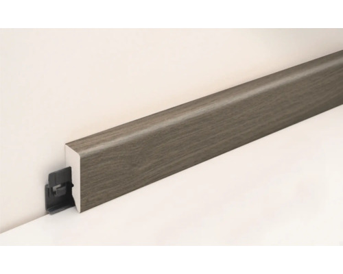 Sockelleiste mit Clip zur Wandmontage