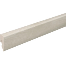 Plinthe en PVC chêne clair beige KU48L 15x38,5x2400 mm-thumb-0