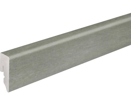 Sockelleiste PVC KU048L Pepper Taupe 2400 x 38,5 x 15 mm Sockelleiste aus Kunststoff