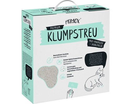 Katzenstreu PRIMOX Mief-Minimizer Signal klumpend, mit Duft 8 l