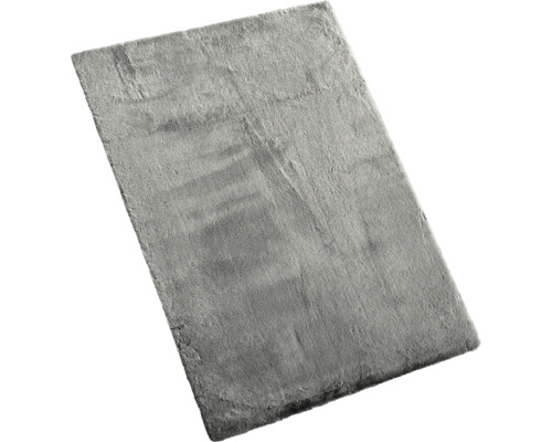 Tapis rectangulaire gris