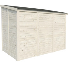 Gerätehaus Palmako Leif 4,5 m² inkl. Fußboden 280 x 186 cm natur