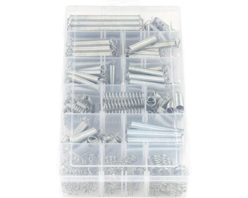 Sortimentskasten mit Zugfedern und Druckfedern