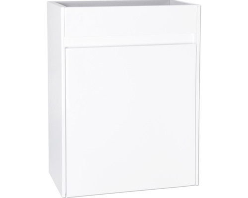 Meuble sous-vasque Differnz HURA L couleur de façade blanc 39,5 x 52 x 21,5 cm