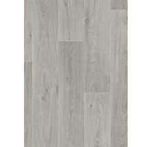 Sol PVC Primetex 2200 Noma Cloud gris largeur 200 cm (au mètre)