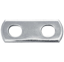 Connecteur métallique avec deux trous