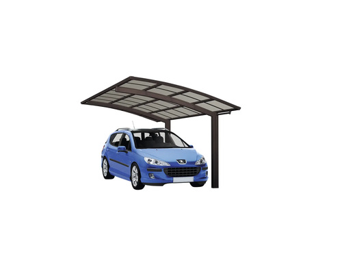 Carport mit Auto