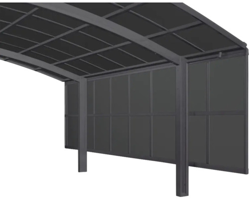 Seitenwand für Carport Ximax 150 cm schwarz