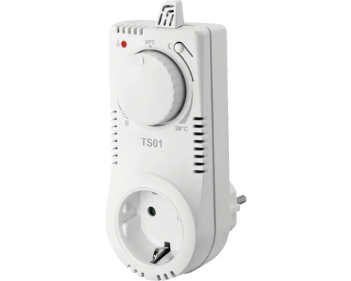 Thermostat sur prise Vitalheizung HVHSDT01 analogique blanc