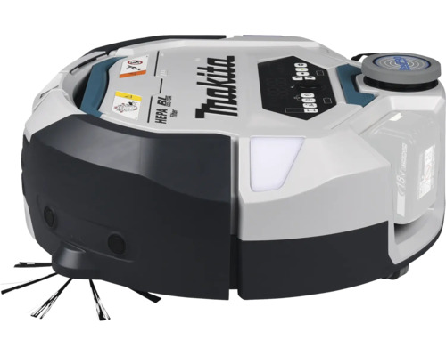 Aspirateur robot Makita avec filtre HEPA et batterie 18 volts
