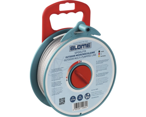 Corde à linge de qualité SpoolFix 60 m Corde à linge de qualité SpoolFix 60 m