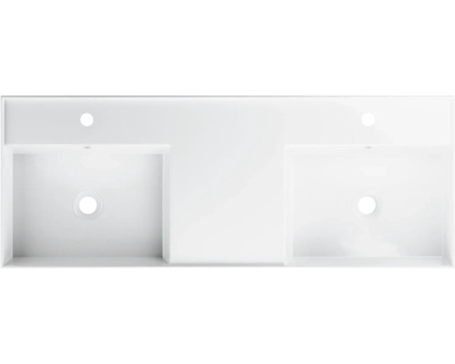 Waschtischplatte mit zwei Waschbecken für das Badezimmer