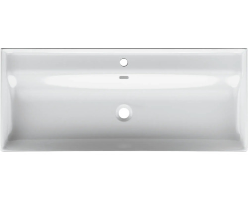 Baignoire rectangulaire en acrylique sanitaire avec trop-plein et garniture de vidange